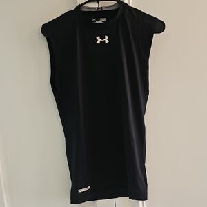 Under Armour Jet Black Athletic Tank Size Medium